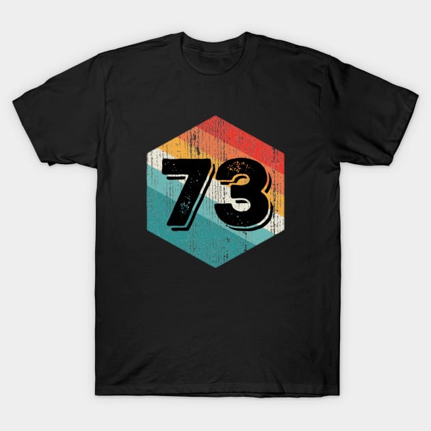 Vintage 1973 Retro Legendary, Birthday T-Shirt by kiwodesign